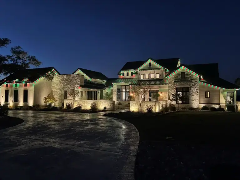 Gemstone christmas lights