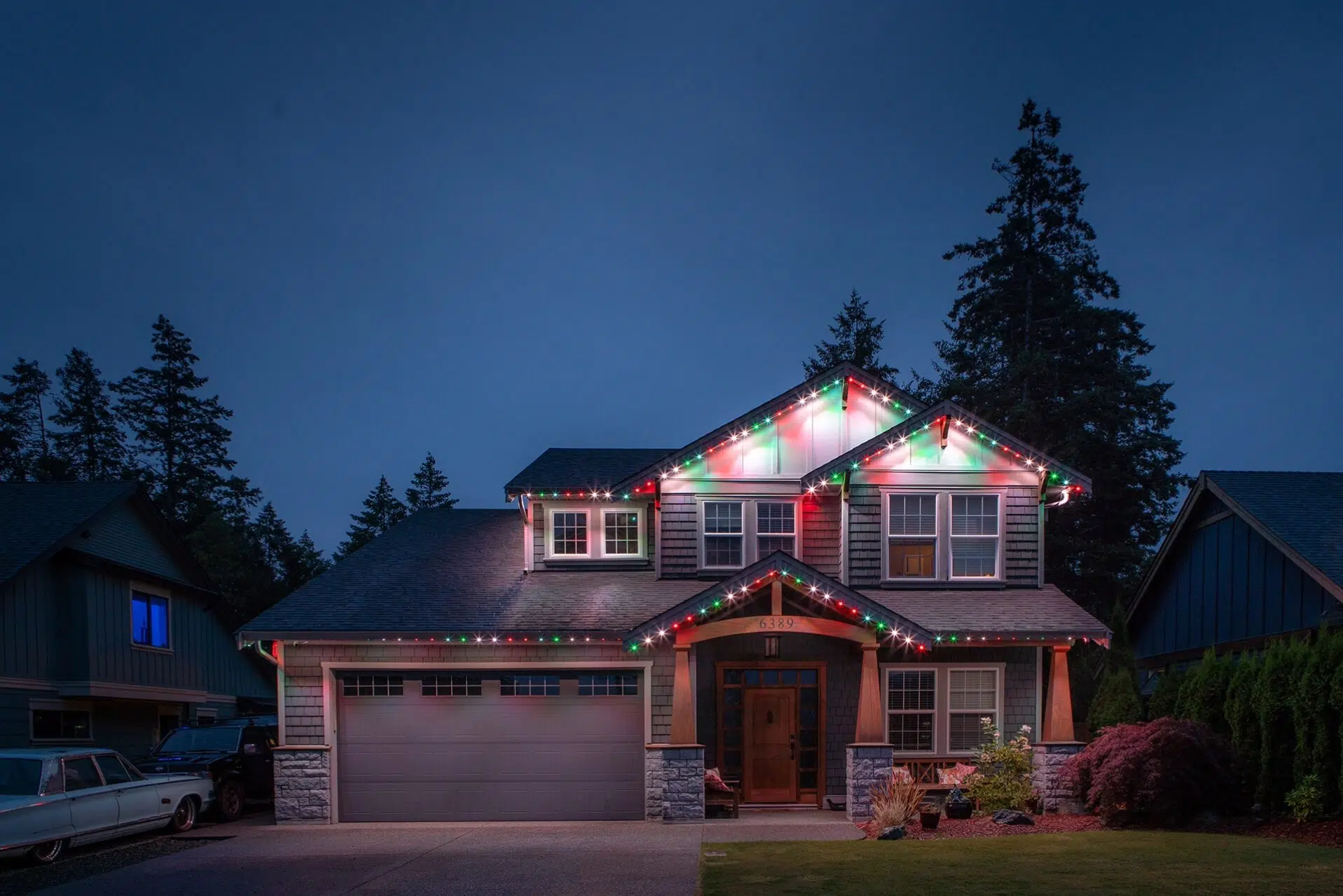 Gemstone christmas lights, example 2